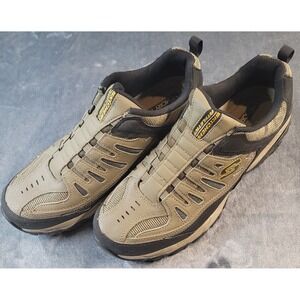 Skechers Men's After Burn M Fit Memory Foam Shoes Size 11.5 Mens Color-PBL